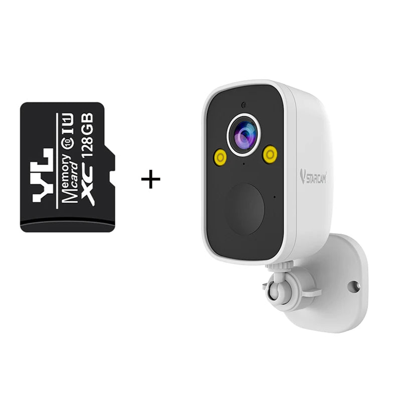 Vstarcam 4G LTE Solar Security Camera — 3MP, PIR Human Detection