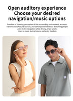 MZ02 Smart Glasses with Speaker Bluetooth Wireless Audio Touch Hands-Free Calling Stereo Music Headphones Smart Sunglasses