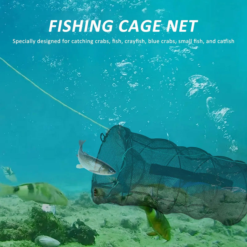 Shrimp Lobster Fishing Net Trap Convenient to Carry Practical Fishing Accessories Suitable for Smelt Eel Craw Fish