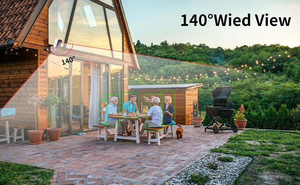 Vstarcam 4G LTE Solar Security Camera — 3MP, PIR Human Detection