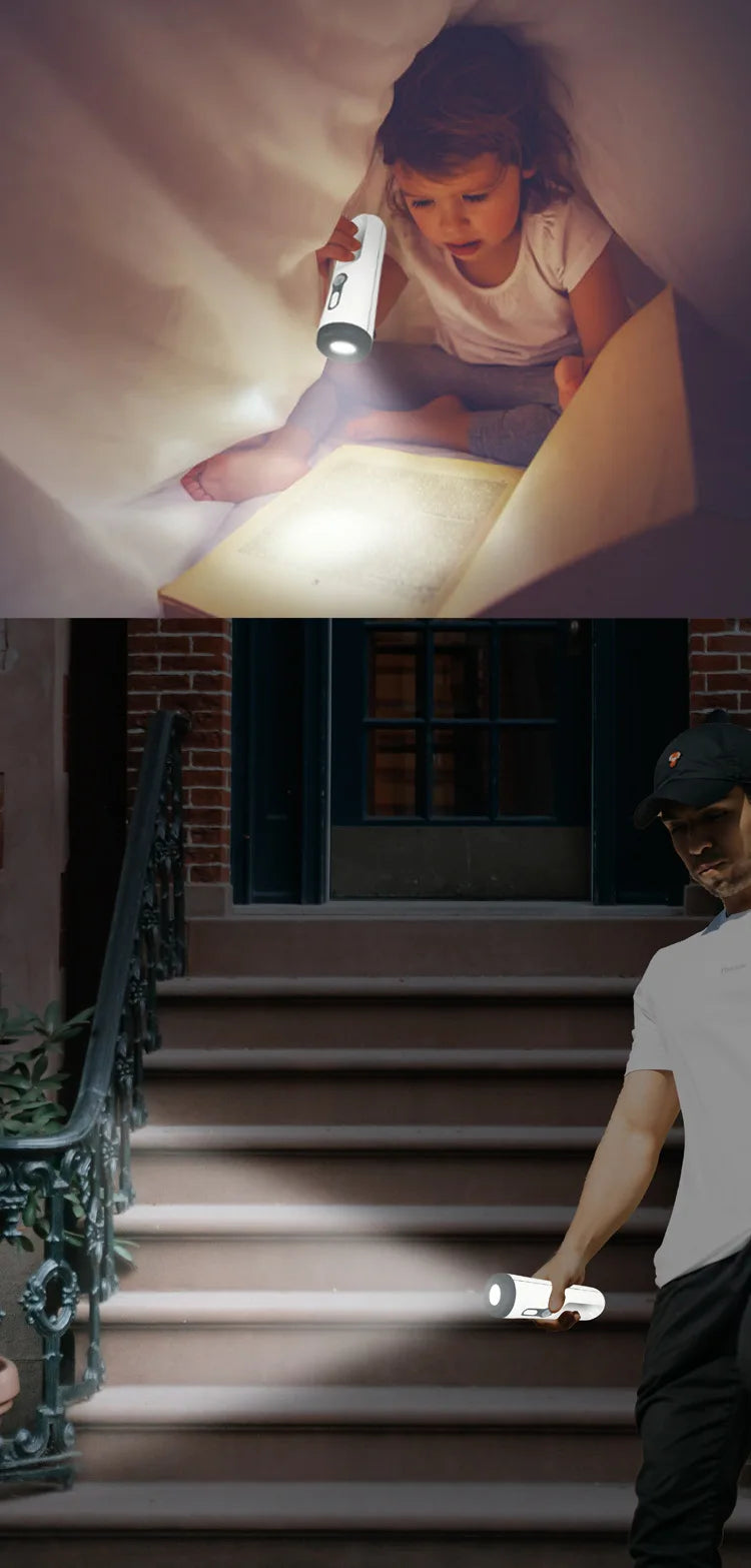 Portable 2 in 1 Flashlight Motion Sensor Night Light