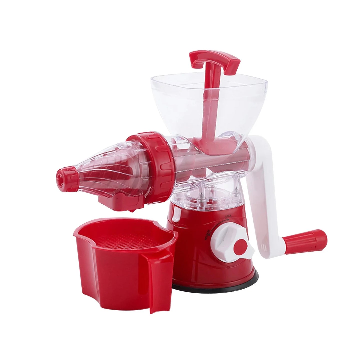 Portable Manual Citrus Juicer — Hand-Press Fruit & Vegetable Squeezer