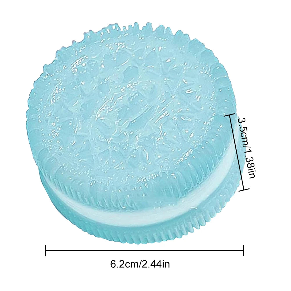 Big Oreo Biscuit Handmade Stress Relief Pinching Toy Kids Adults Anti-stress Ultra-Soft Oreo Fidget Decompression Squeeze Toy