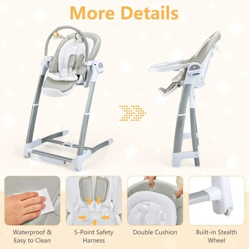 3 in 1 baby high chair