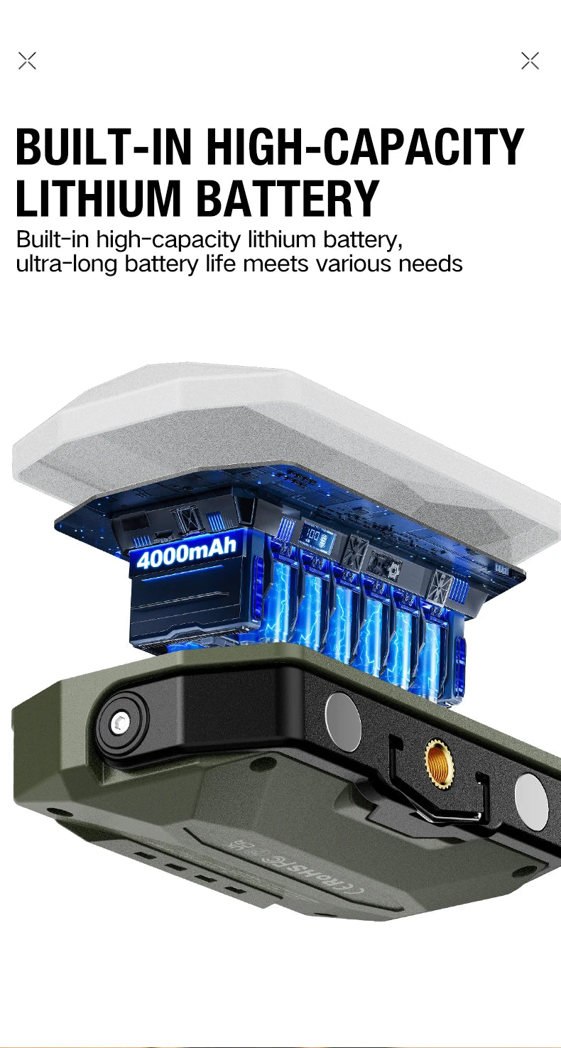 Rechargeable Camping Lantern — Portable Hanging Light for Tents