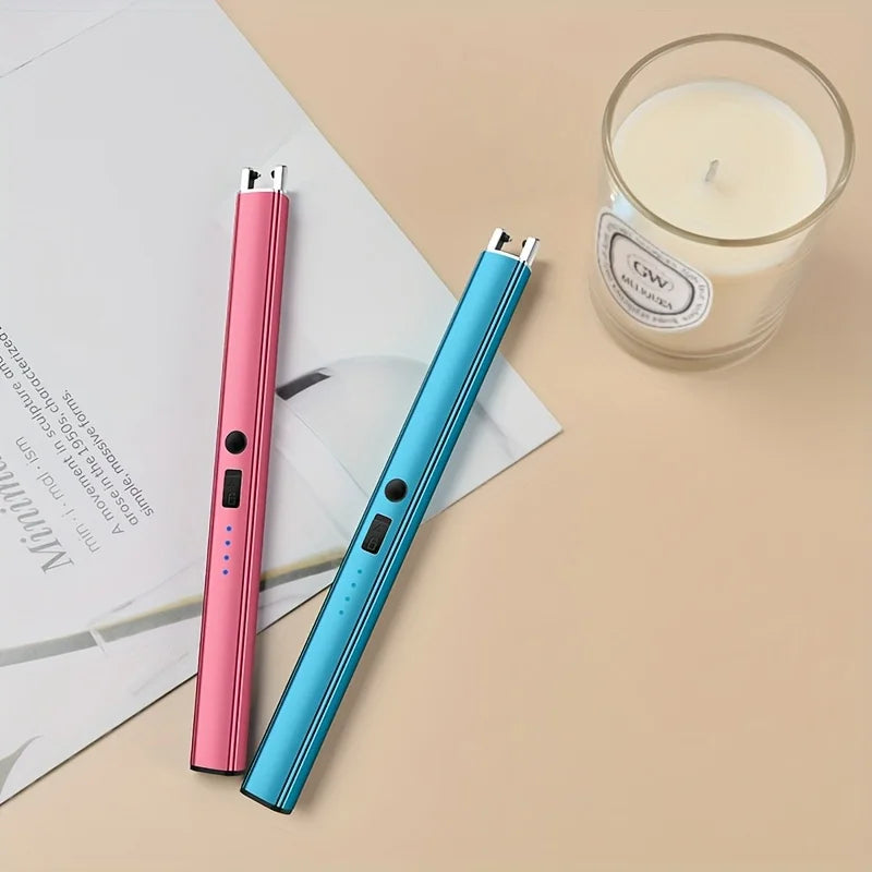 USB Rechargeable Electric Lighter for Kitchen & Outdoor Use