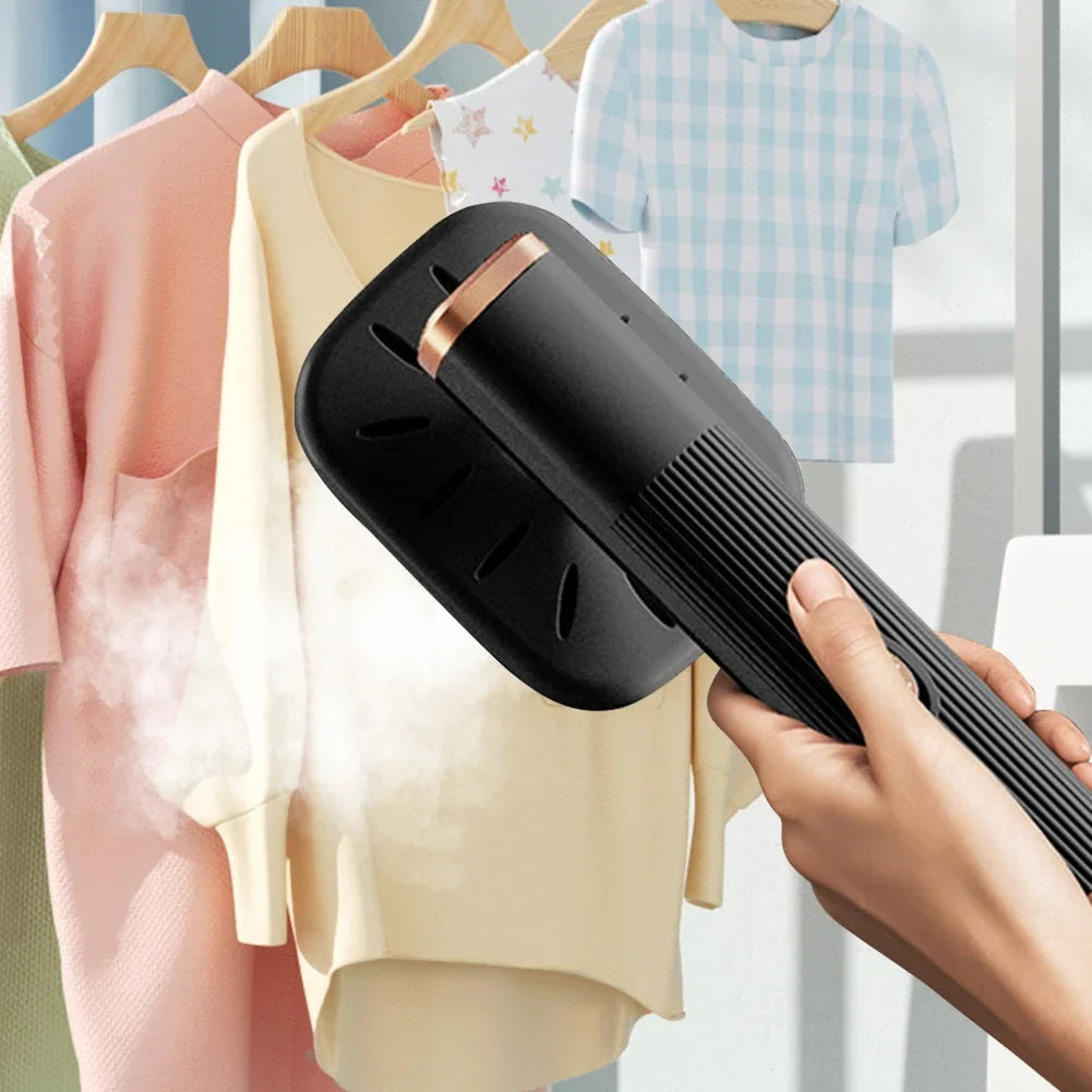 Mini Handheld Garment Steamer — USB Powered, 360° Wet & Dry Ironing