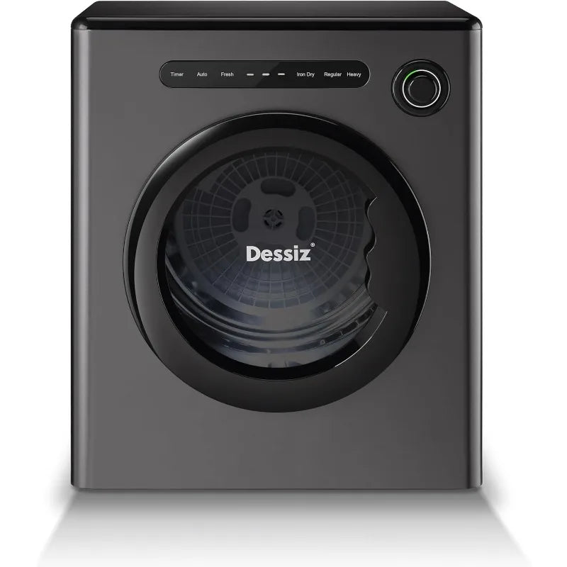 11LBS Compact Dryer with Exhaust Pipe and Electric Dryers with Stainless Steel Tub