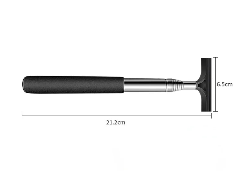 Telescopic Car Mirror & Window Cleaning Tool — Mist Wiper Brush