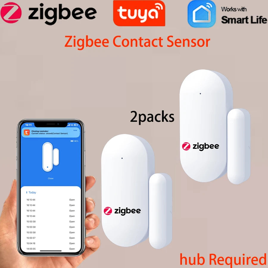 Smart Door & Window Sensor — Works with Alexa & Google Home