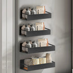 4 Pack Magnetic Spice Rack for Refrigerator Organizer