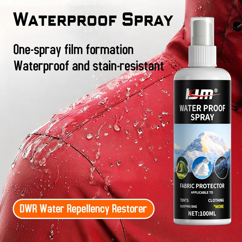 Nano Waterproof Coating Spray — 100ml, Instant Dry for Outdoor Gear