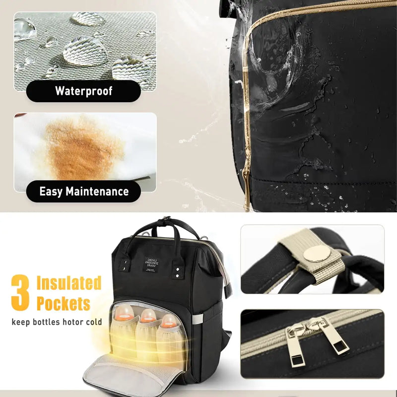 Nappy Backpack Bag Mummy Large Capacity Bag