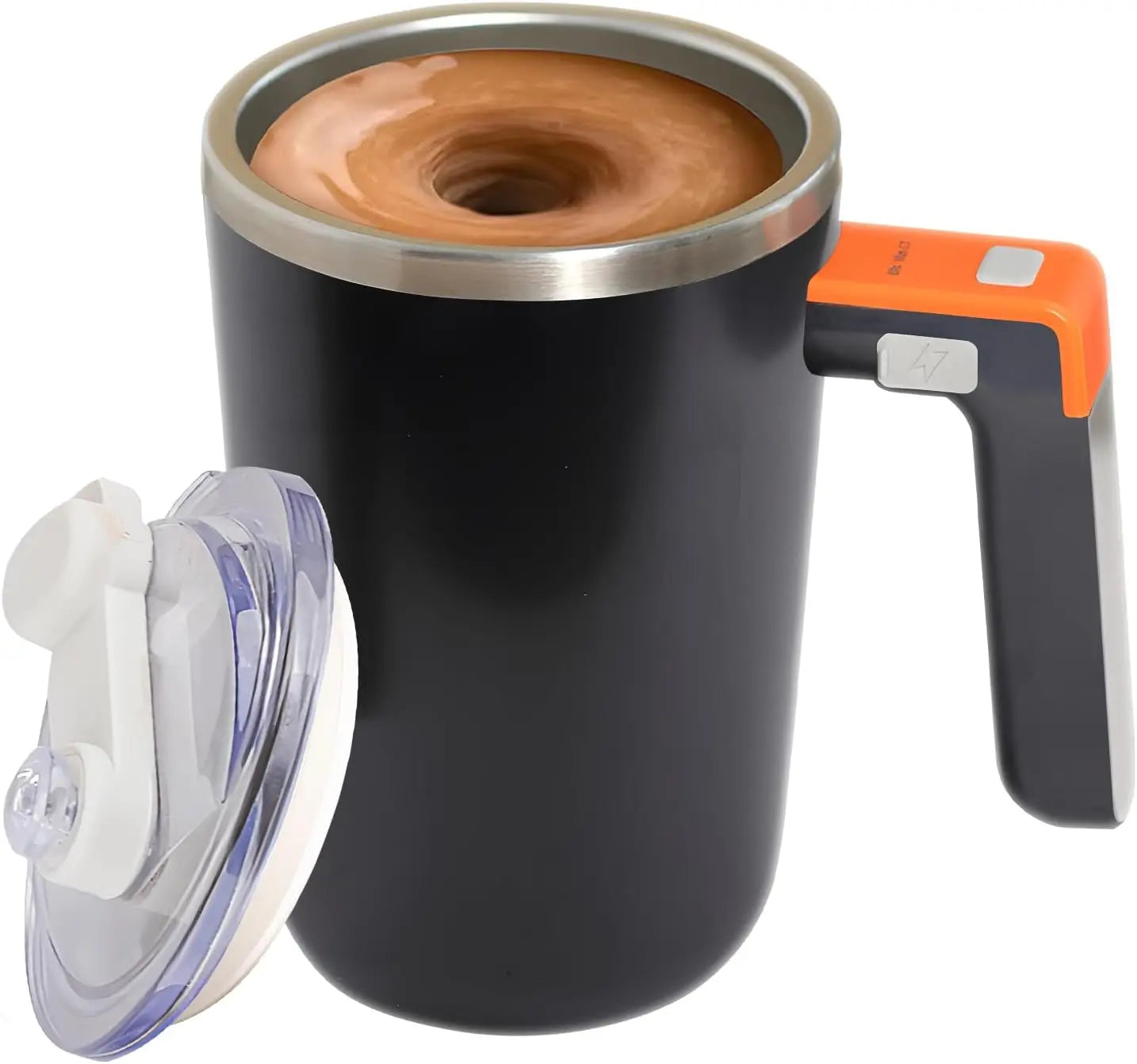 Self-Stirring Coffee Mug — Auto Mixer for Coffee, Milk & Cocoa