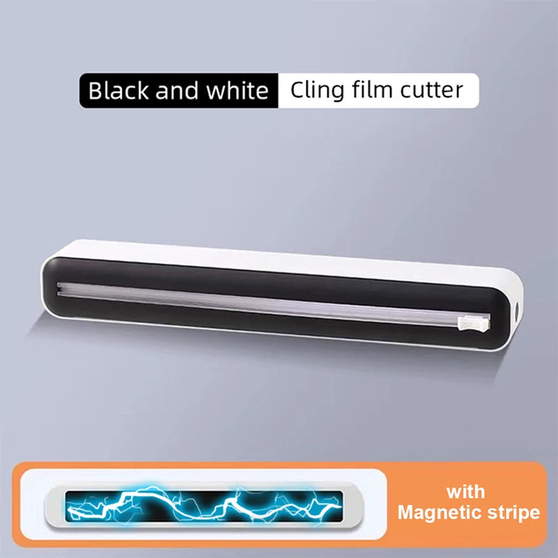 Magnetic Wrap & Foil Dispenser with Cutter — Kitchen Storage Box