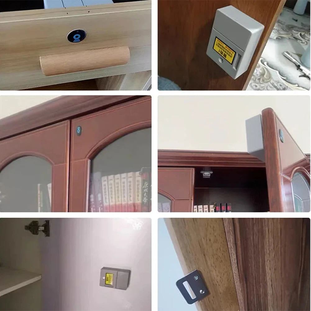 Invisible RFID Cabinet Lock — Smart Sensor for Drawers & Wardrobes
