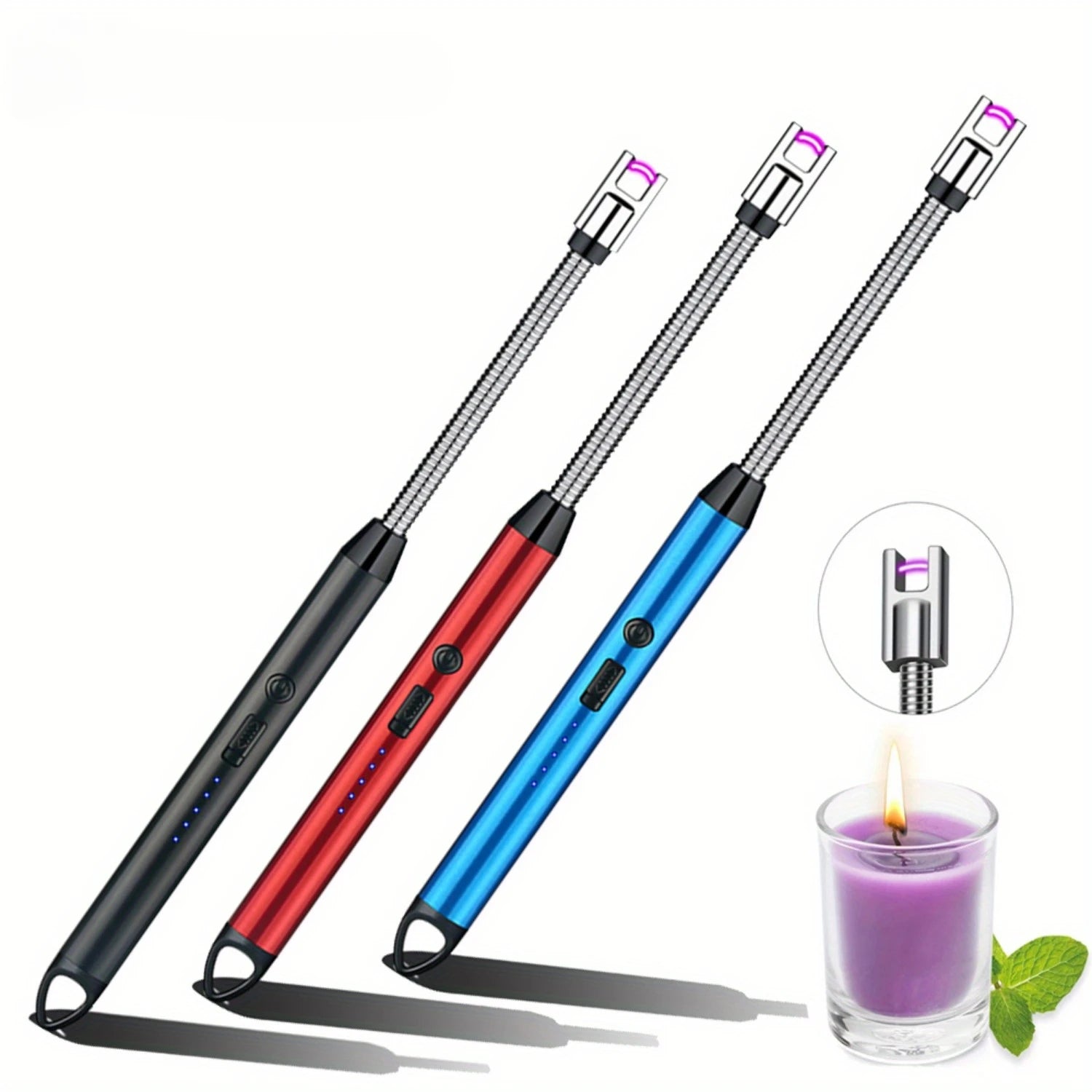 3pcs Rechargeable Electric Lighters