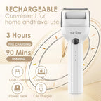 SEJOY Electric Foot Callus Remover Electric Pedicure Machine Adjustable Speed with 2 Replacement Sandpaper Foot Pedicure