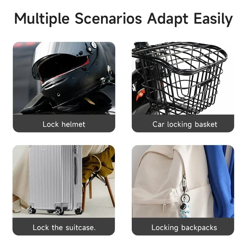 Travel Luggage Combination Padlock — Changeable Code, Multi-Use