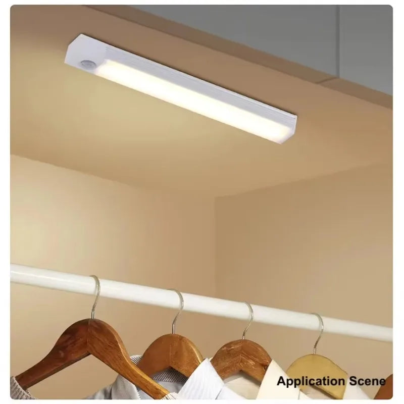 USB Wireless LED Bar Light — Motion Sensor Magnetic Night Light
