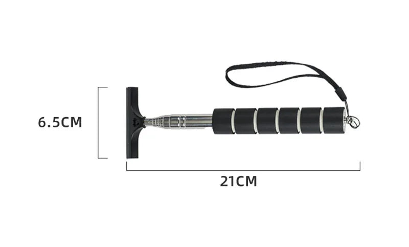 Telescopic Car Mirror & Window Cleaning Tool — Mist Wiper Brush