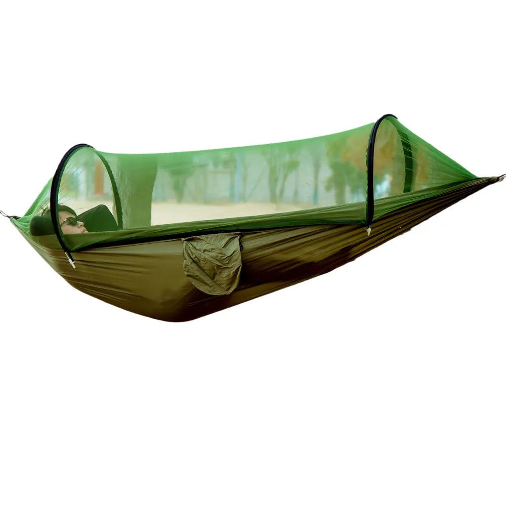 Portable Camping Hammock — Lightweight Travel Hammock with Straps
