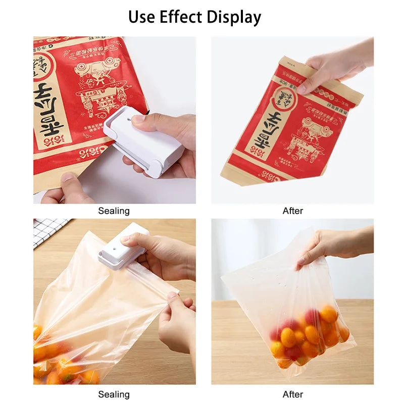 Mini Heat Bag Sealer — Portable Thermal Sealer for Food Bags