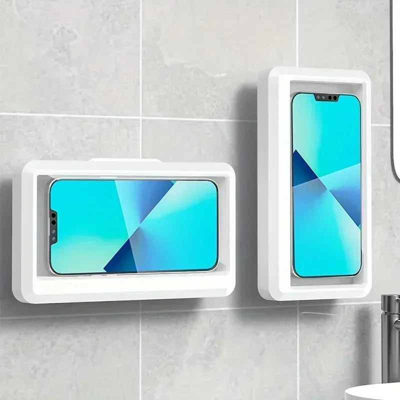 360 Rotation Waterproof and Anti-fog Mobile Phone Case for Bathroom Shower