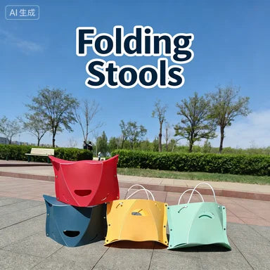 Folding Camping Stool — Portable Outdoor Seat for Fishing & Picnics