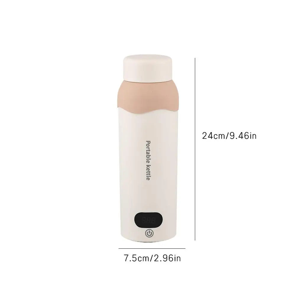 Portable Travel Electric Kettle — USB Rechargeable, Constant Temp