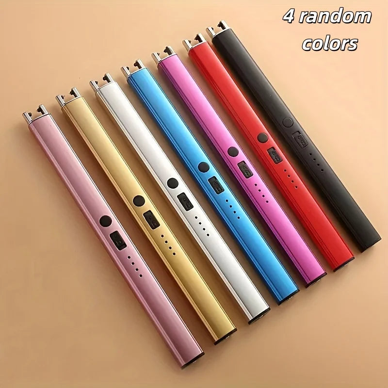 USB Rechargeable Electric Lighter for Kitchen & Outdoor Use