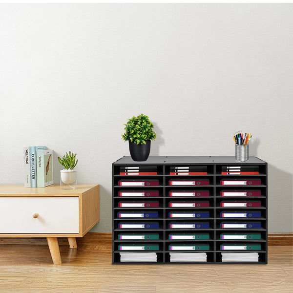 Student Mailboxes for Classroom w/ 27 Slots, Office Paper Organizer  for Organize Student Assignments, Books, Magazines, Files