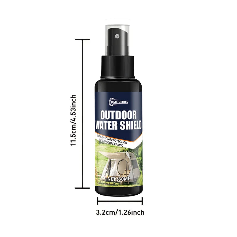 Heavy-Duty Waterproof Spray — Fabric Protector for Shoes & Gear