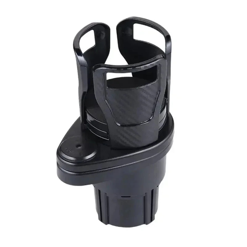 Adjustable Car Cup Holder 360° Rotation Stable Anti-Slip Auto Parts Storage Box