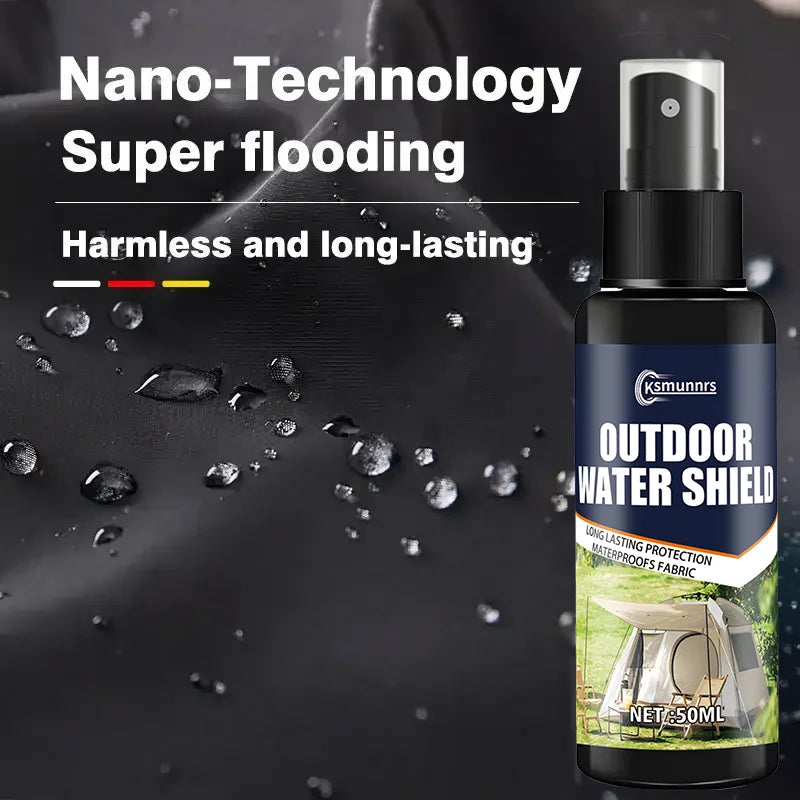 Heavy-Duty Waterproof Spray — Fabric Protector for Shoes & Gear