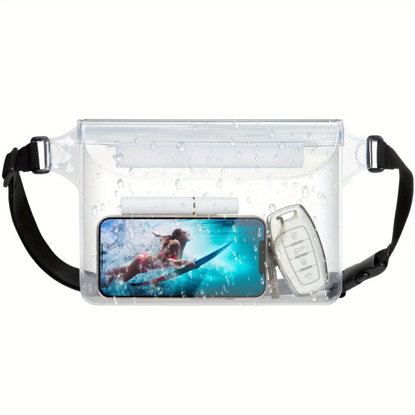 Waterproof Phone Pouch — Touchscreen, for Swimming, Diving & Drifting