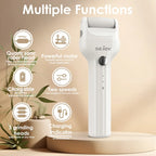 SEJOY Electric Foot Callus Remover Electric Pedicure Machine Adjustable Speed with 2 Replacement Sandpaper Foot Pedicure