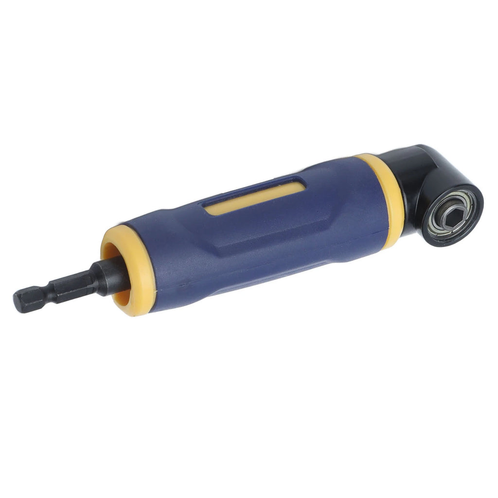 Right Angle Drill Adaptor 90 Degree Yellow Blue Drills Attachment Extension Driver