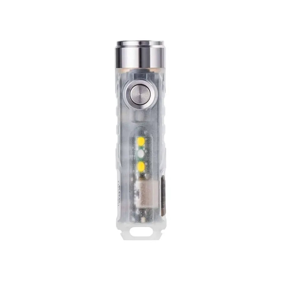 Aurora A7 Keychain Flashlight — USB-C, 650 Lumens, 8 Modes EDC