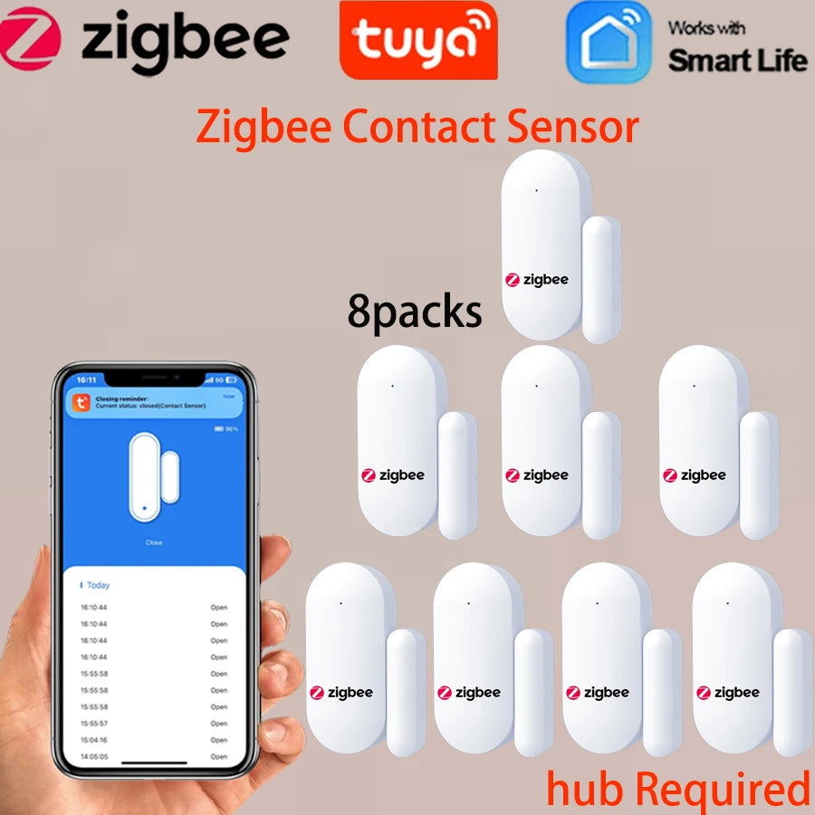 Smart Door & Window Sensor — Works with Alexa & Google Home