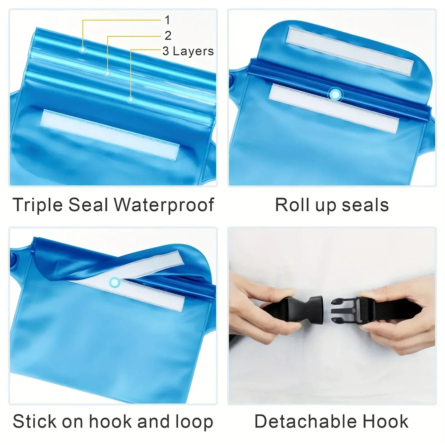 Waterproof Phone Pouch — Touchscreen, for Swimming, Diving & Drifting