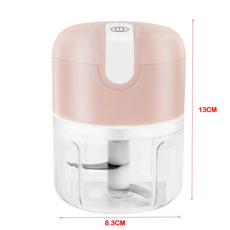 The Efficient Mini USB Essential Food Processor is a convenient and versatile must-have gadget for quick and easy kitchen cookin