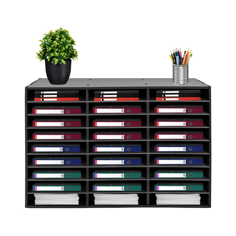 Student Mailboxes for Classroom w/ 27 Slots, Office Paper Organizer  for Organize Student Assignments, Books, Magazines, Files