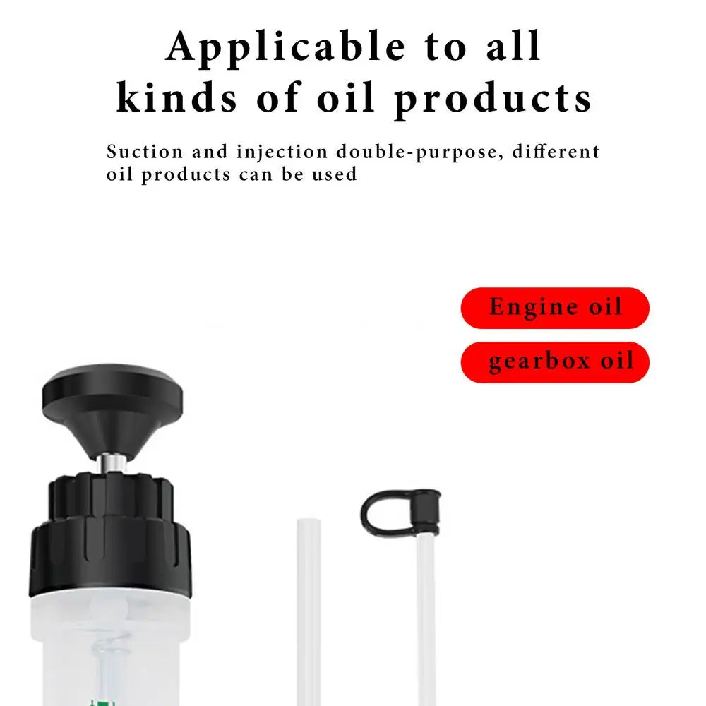  Fluid Extractor 500cc Oil Suction Pump for Cars & Engines