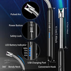 3pcs Rechargeable Electric Lighters