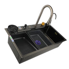 New Undermount Kitchen Sink Kitchen Sink Thickened Space Saving Rustproof Simple Large Capacity Professional for Home Kitchen