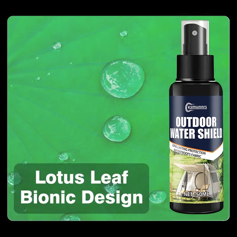 Heavy-Duty Waterproof Spray — Fabric Protector for Shoes & Gear