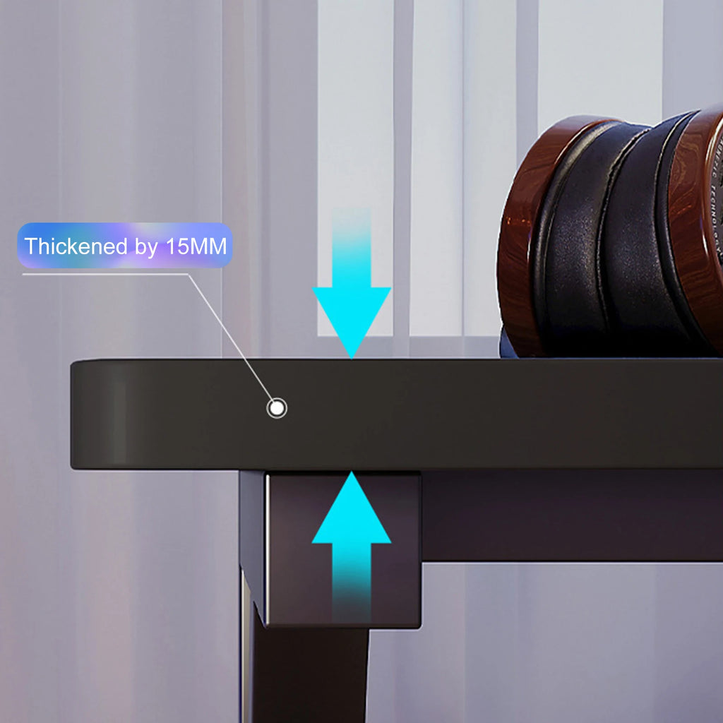 Gaming Desk, Ergonomic Computer Game Table with X-shaped Steel Legs, Sturdy PC Workstation Desk for Home Office with Cable Holes