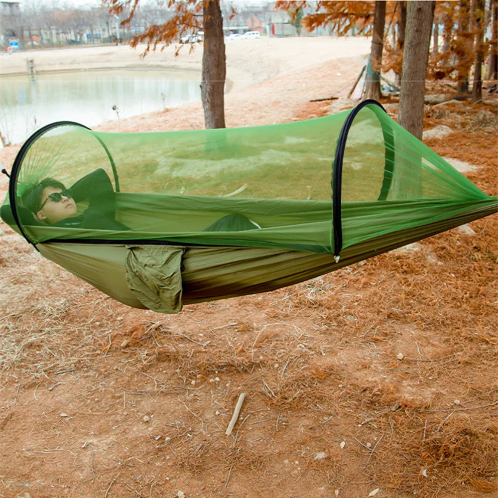 Portable Camping Hammock — Lightweight Travel Hammock with Straps