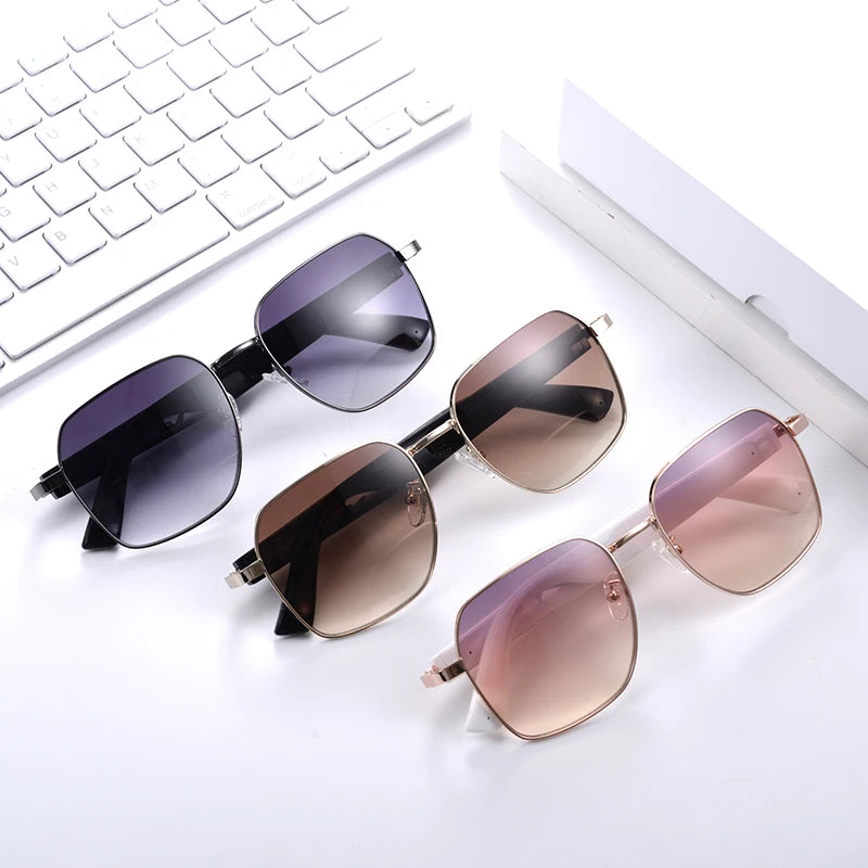 MZ02 Smart Glasses with Speaker Bluetooth Wireless Audio Touch Hands-Free Calling Stereo Music Headphones Smart Sunglasses